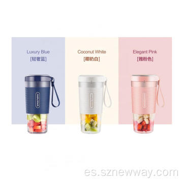 Exprimidor de frutas eléctrico portátil SOLOVE 400ML Exprimidor